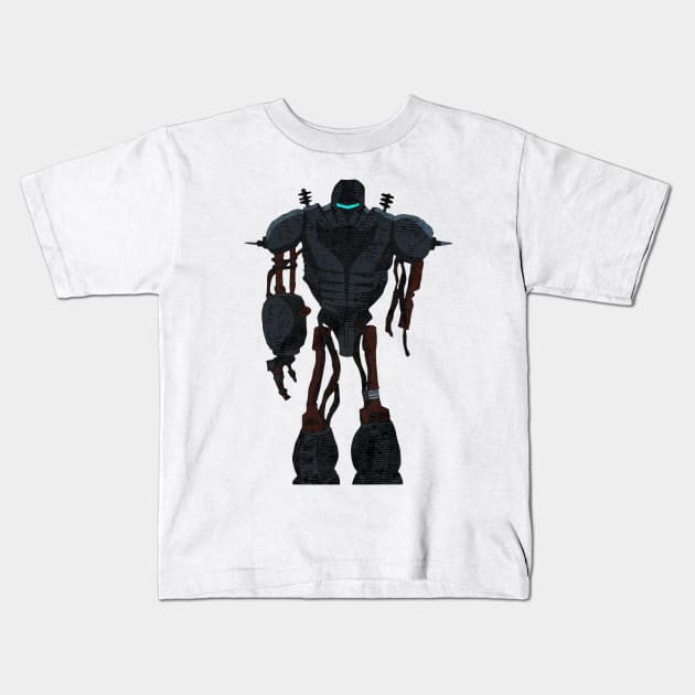 Robot falloutnewvegas Kids T-Shirt by GoatKlan